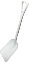 SHOVEL WHITE PLASTIC 14" LARGE FOOD GRADE