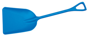 SHOVEL BLUE PLASTIC 14" LARGE FOOD GRADE