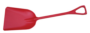 SHOVEL RED PLASTIC 14" LARGE FOOD GRADE