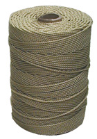 HEADING TWINE 550 BRAIDED NYLON GOLD 2 LB BALL (APPROX 550' PER LB)