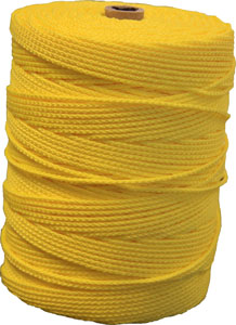 HEADING TWINE 550 BRAIDED POLYPRO YELLOW2 LB BALL (APPROX 550' PER LB)