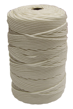 TWINE GANGION BRAID CORD #72 WHITE 2 POUND BALL ONLY
