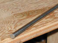 ROD STAINLESS STEEL (304) SOLID 1/2" (BY FOOT)