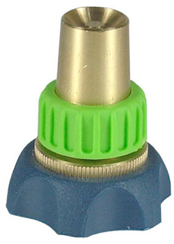 GREEN THUMB TWIST NOZZLE BRASS FOR GARDEN HOSE