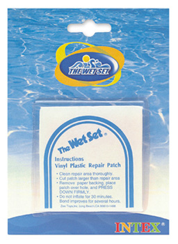 THE WET SET POOL REPAIR PATCH KIT