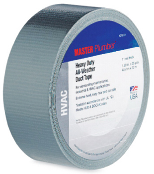 TAPE DUCT CONTRACTOR GRADE 11 MIL 1.89" X 35 YDS