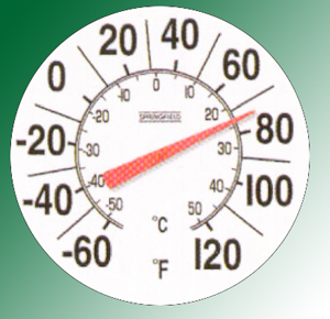 THERMOMETER 8" DIAL