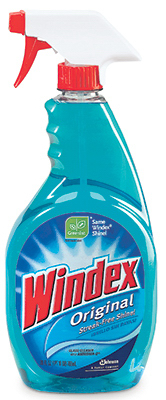 WINDEX WINDOW CLEANER BLUE 23 OUNCE