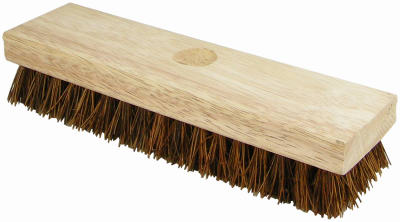 DECK SCRUB BRUSH PALMYRA 9X2.5