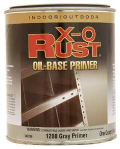 XO RUST ENAMEL PRIMER GRY QUART              1280QT