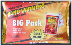 GRABBER HAND WARMERS 10 PACK