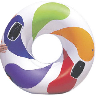 POOL FLOAT 47" COLOR WHIRL TUBE