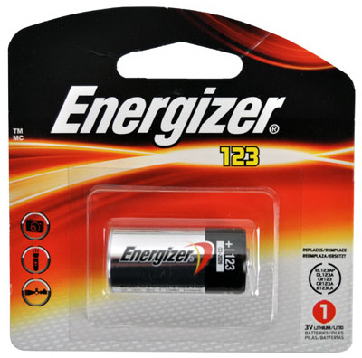 LITHIUM BATTERY 3VOLT CR17345 ENERGIZER