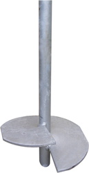 ANCHOR MOORING HELIX JR 6" .75"x 4' SHAFT GALV