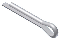 COTTER PINS STAINLESS STEEL 3/32" X 2" 3/PKG