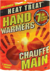 GRABBER HAND WARMERS GLOVE SIZE 2 PACK