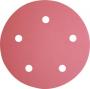 SANDPAPER DISC REDLINE 5" 100C 5 HOLE STICKT 100/BX