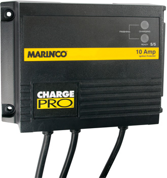 MARINCO 28210 BATTERY CHARGER 10A 12/24 ON-BOARD UNIVERSAL INPUT