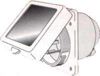 MARINCO 301ELB POWER INLET 30A 125V WHITE PLASTIC