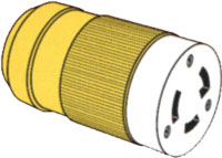 MARINCO 305CRCN CONNECTOR FEMALE 30A 125V