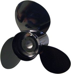 QUICKSILVER BLACK DIAMOND PROPELLER 15" DIAMETER 17" PITCH