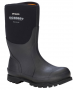 BOOT BIG BOBBY 13" MID WIDE CALF BLACK SIZE 14