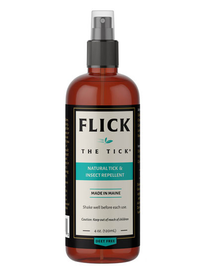 FLICK THE TICK 4OZ NATURAL SPRAY TICK & INSECT REPELLENT