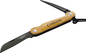 KNIFE CAMILLUS MARLIN SPIKE W/BAMBOO HANDLE